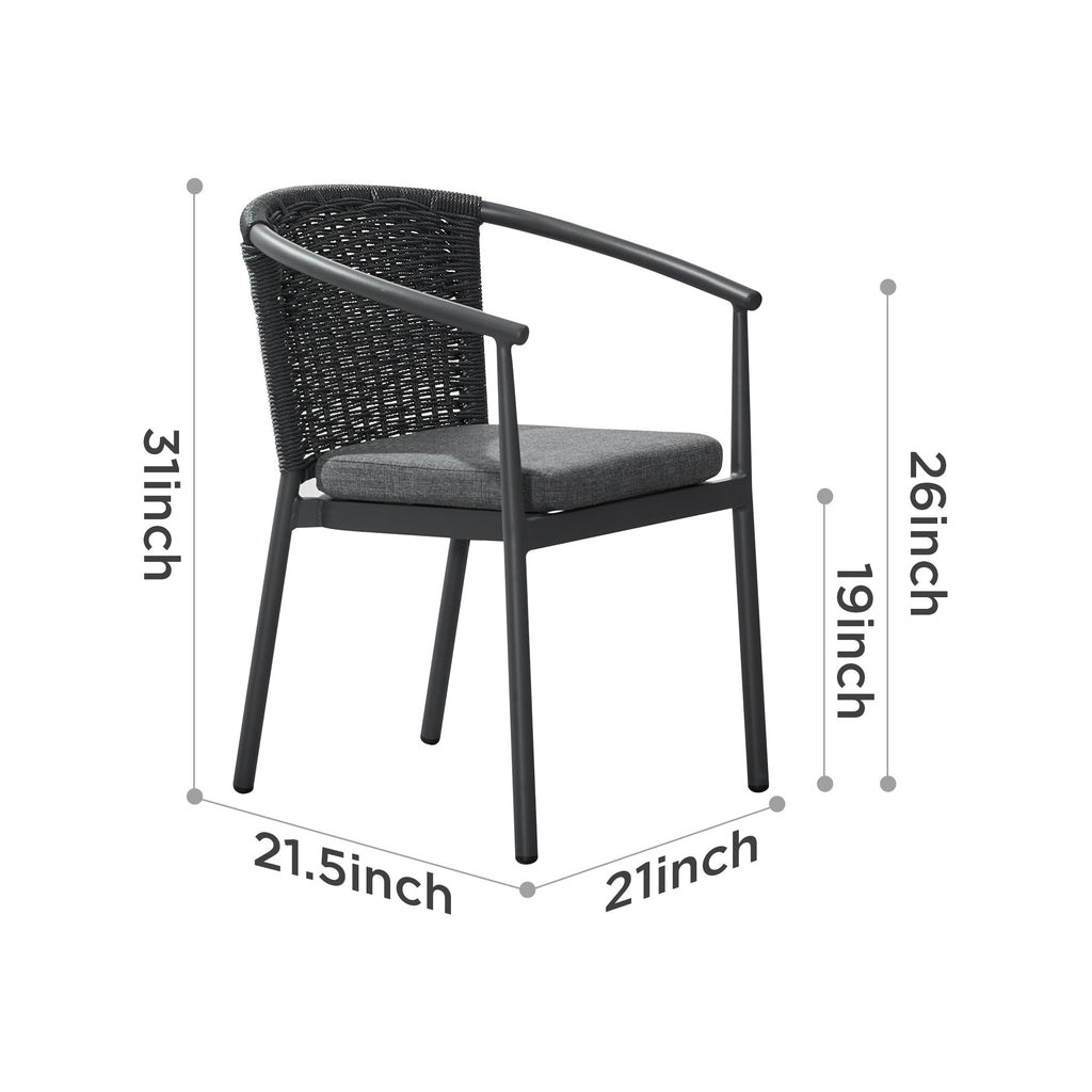 HIGOLD LUMEN Extendable Teak Outdoor Dining Set for 12 — FSC Certified