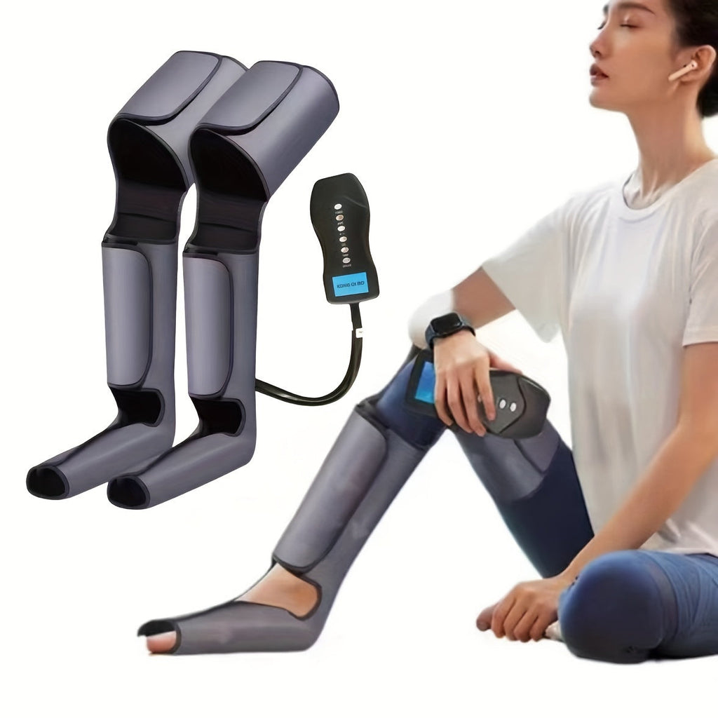 Air Compression Leg & Foot Massager — Cordless & Rechargeable