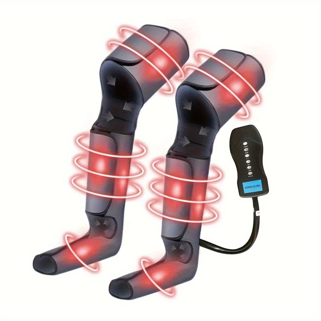 Air Compression Leg & Foot Massager — Cordless & Rechargeable