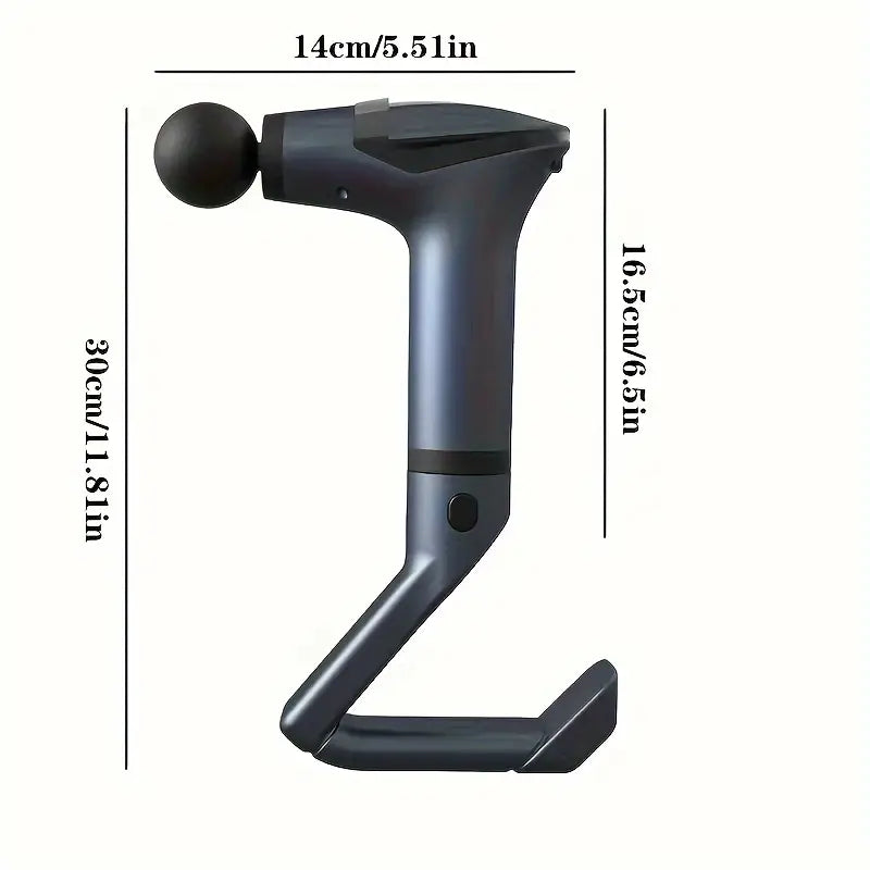 Deep Tissue Massager Gun — Multi-Speed Percussion Recovery Device