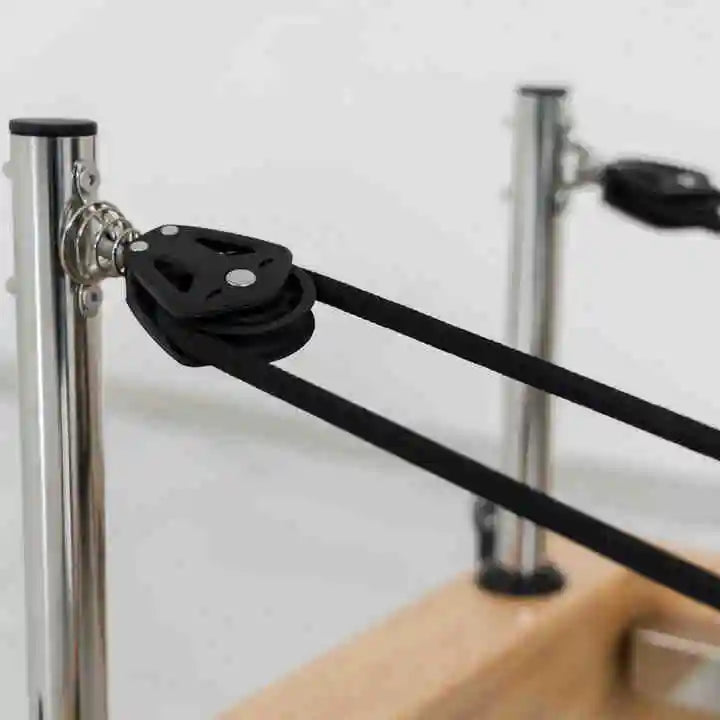 Oak Pilates Reformer — Professional Studio Grade