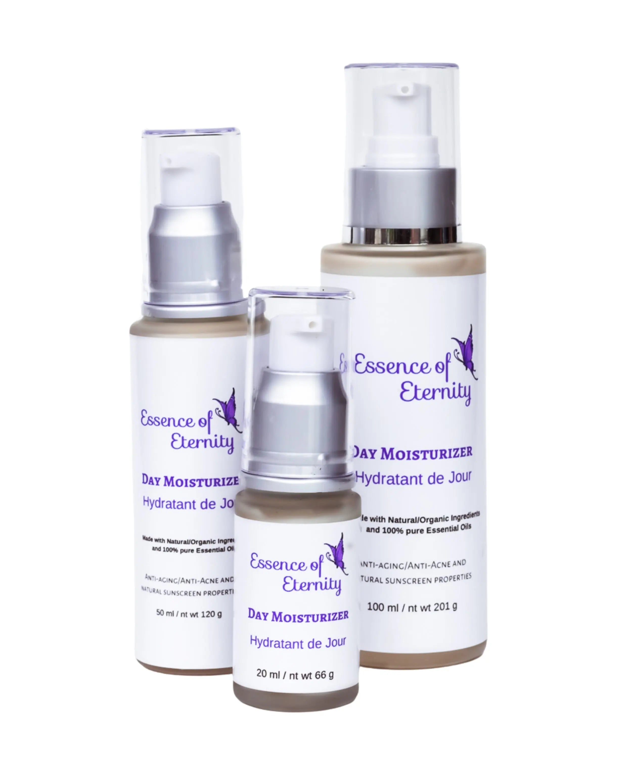 Essence of Eternity Day Moisturizer — Aloe, Silk & Essential Oils