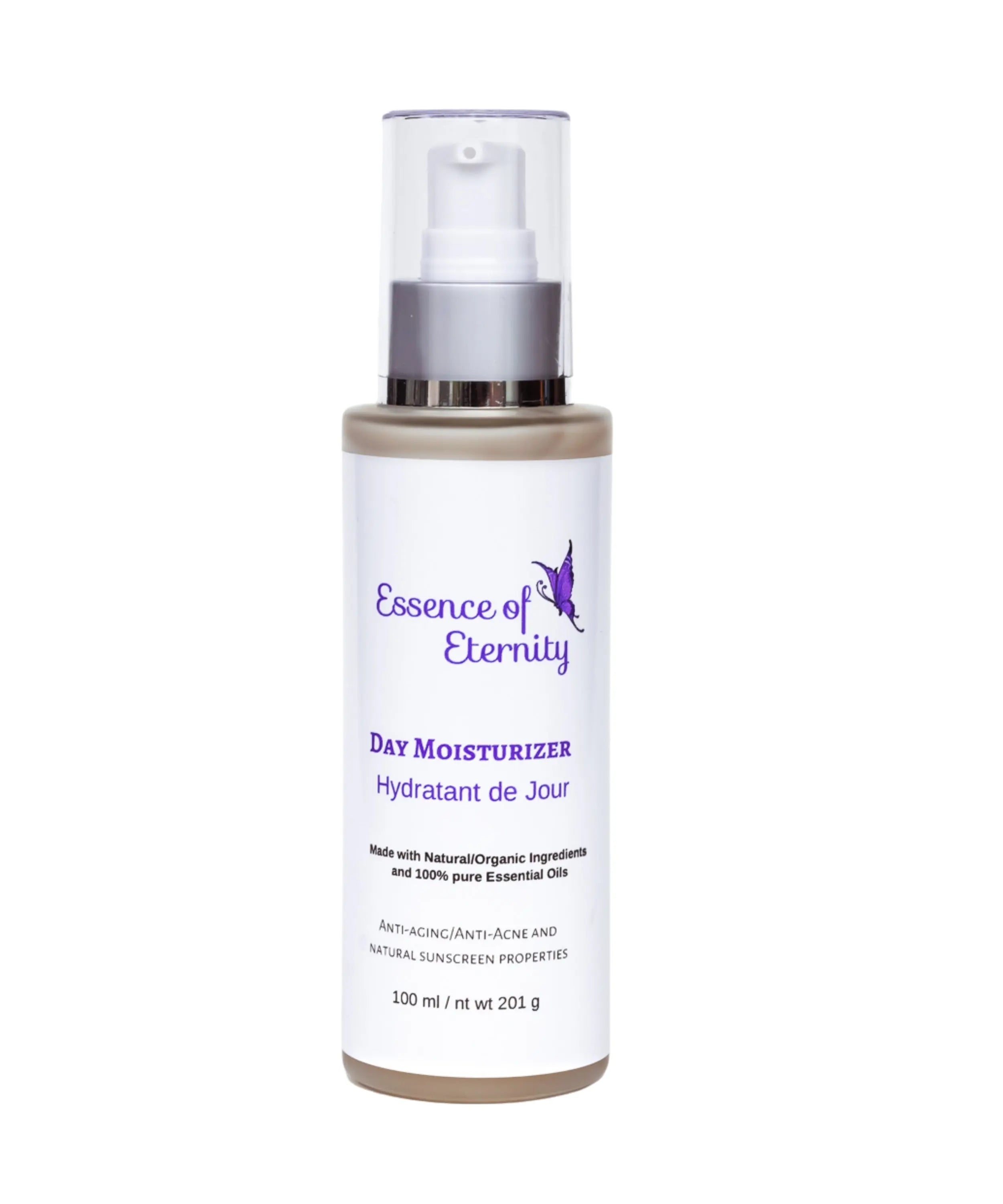 Essence of Eternity Day Moisturizer — Aloe, Silk & Essential Oils