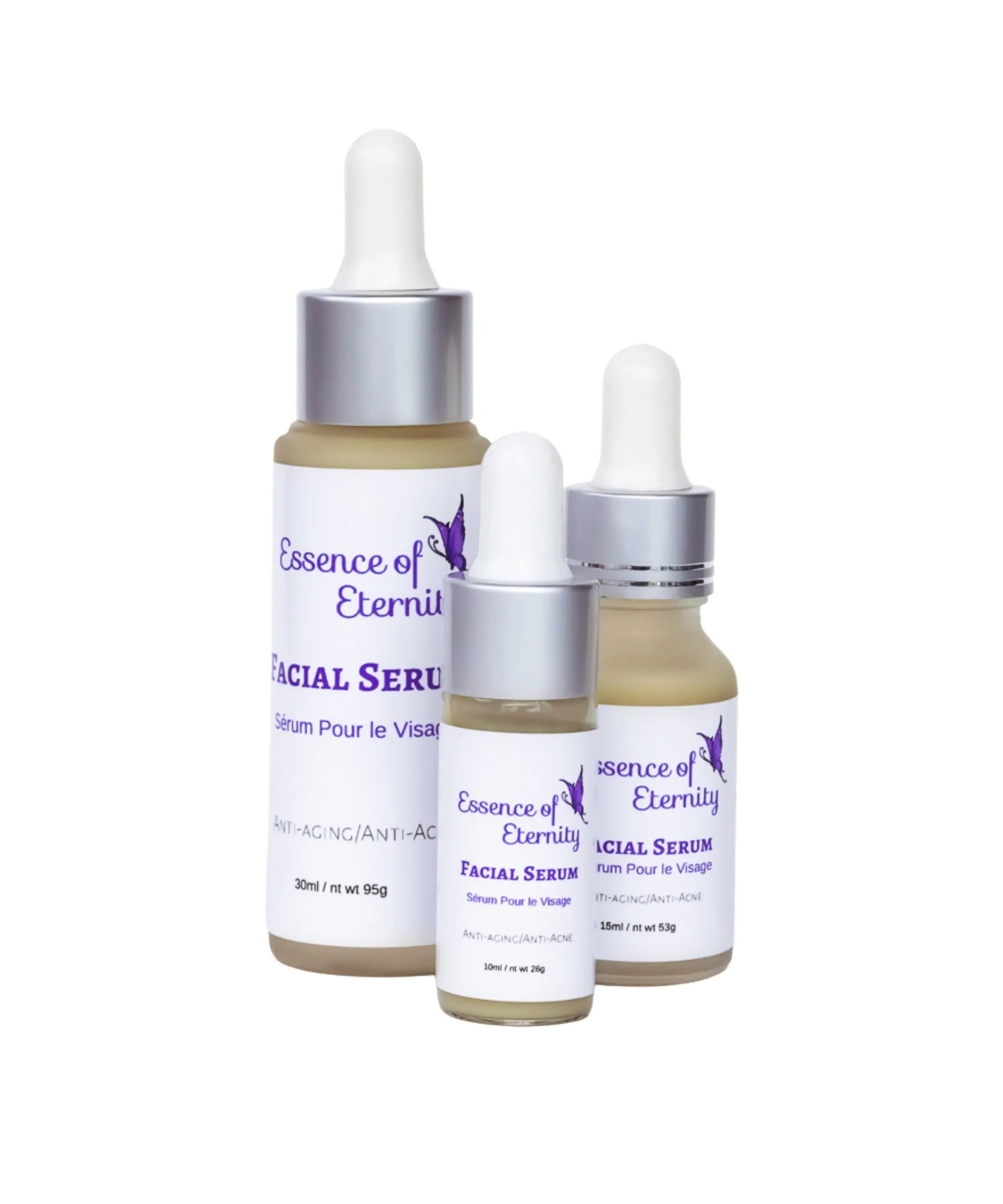 Essence of Eternity Facial Serum — Hyaluronic Acid, Retinol & Essential Oils