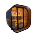 Spruce Square Outdoor Sauna Room — Traditional Steam Sauna for 3–6 People