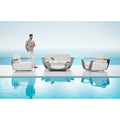 HIGOLD Onda Outdoor Luxury Conversation Set for 4 — Pininfarina Design
