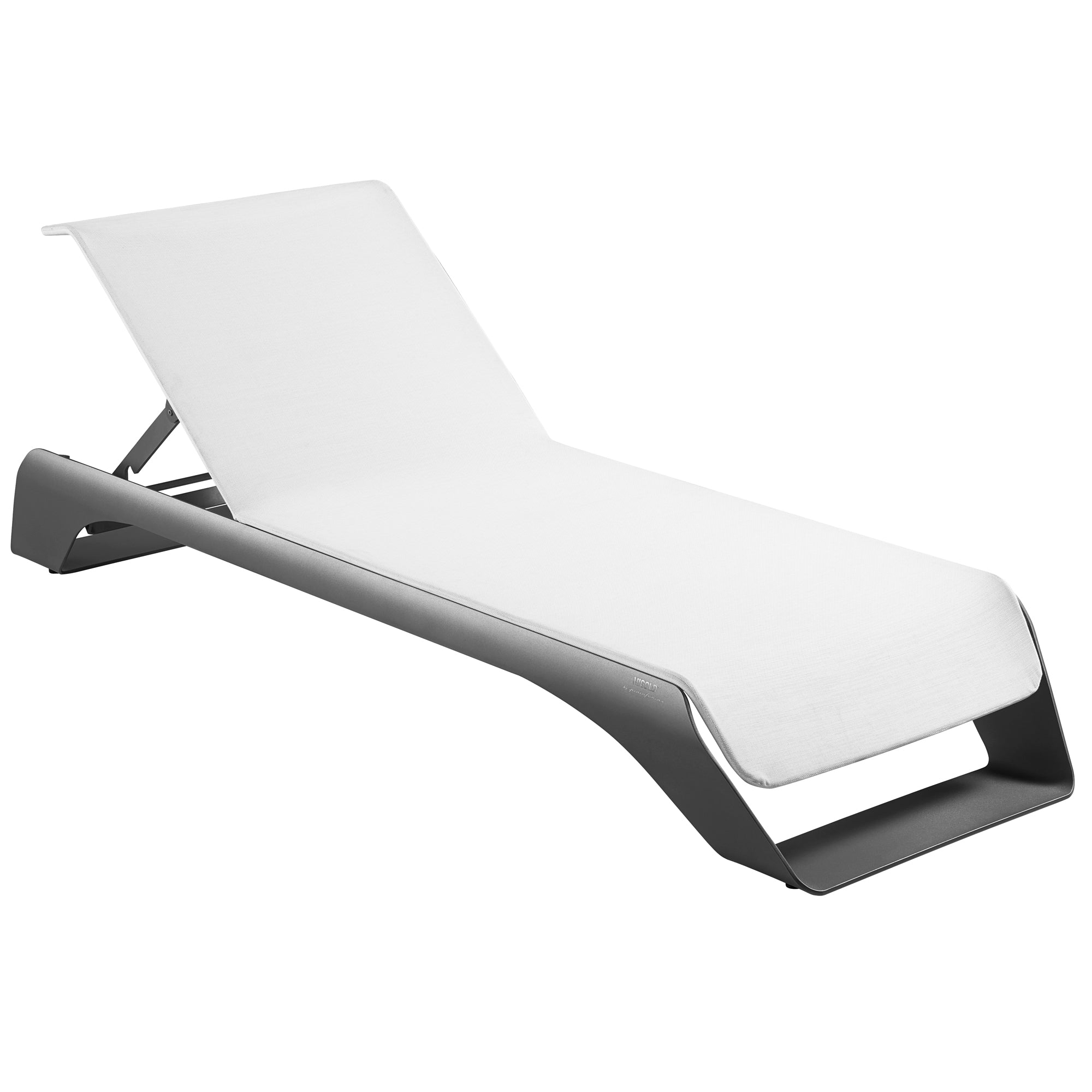 HIGOLD Onda Outdoor Chaise Lounger with Side Table — Pininfarina Design