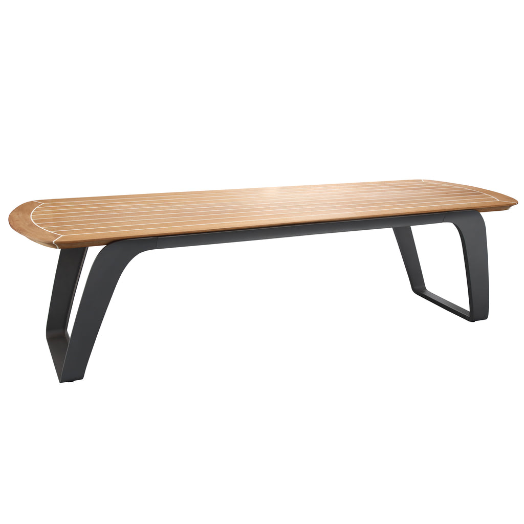 HIGOLD Onda Teak Outdoor Dining Set for 8 — Pininfarina Design